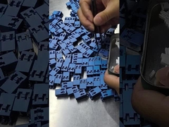 Δύο συνδέσεις διπλού τύπου LC οπτικών ινών για δίκτυα υψηλής πυκνότητας