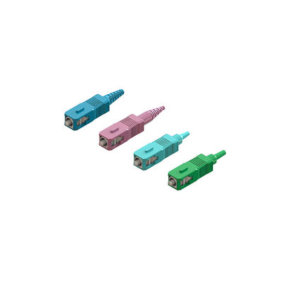 Καλή τιμή Μονότροπος πολυτρόπος σύνδεσμος ινών SC σε πολλαπλά χρώματα σε απευθείας σύνδεση