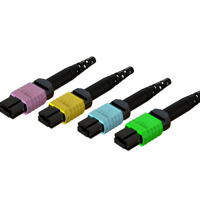 Καλή τιμή 3.0mm 24 πυρήνες MPO σύνδεσμος οπτικών ινών για μέρη επικοινωνίας ινών σε απευθείας σύνδεση