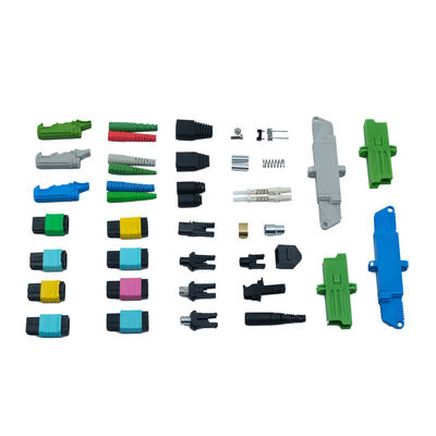 Καλή τιμή 12 / 16 / 24 Κόρνοι MPO Patch Cord Connector Multimode Οπτικό Δαχτυλίδι σε απευθείας σύνδεση