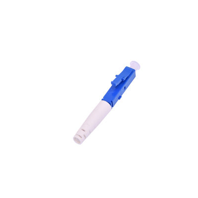 Καλή τιμή Σύνδεσμος ινών LC APC 2.0mm Στρογγυλή μπότα δύο κομμάτια SM / MM έκδοση για δίκτυο FTTH σε απευθείας σύνδεση