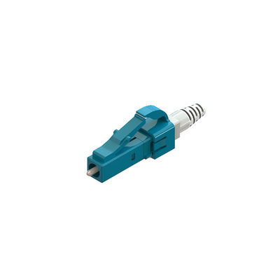 Καλή τιμή ΛC/Upc 0,9 Μονότροπος Simplex Fiber Optic Connector Kit μπλε Δεξιά γωνία σε απευθείας σύνδεση