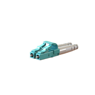 Καλή τιμή Οπτική ίνα LC Duplex Connector πλαστικό / μεταλλικό στερέωμα με διαφορετική μπότα σε απευθείας σύνδεση