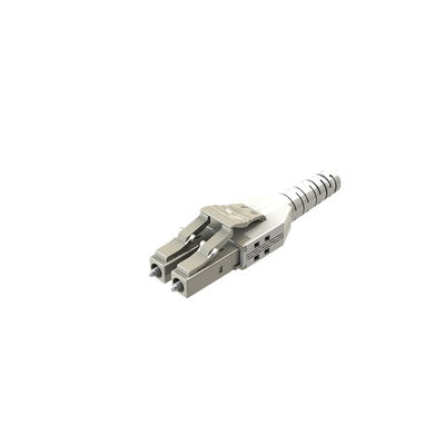 Λύση Κέντρου Δεδομένων LC Fiber Optic Connector Duplex με Uniboot 2.0 Beige Assembly