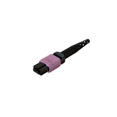 Καλή τιμή 12 / 16 / 24 Κόρνοι MPO Fiber Connector 3.0 60mm Άντρας Γυναίκα RoHS πιστοποιημένο σε απευθείας σύνδεση