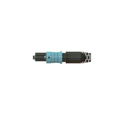 43mm 16 πυρήνες Μίνι MPO οπτική ίνα σύνδεσμος για Pigtail ίνα με κεραμική σιδηροτροχιά