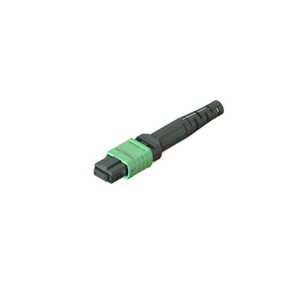 Αδύναμος MPO Fiber Connector 3.5mm 12/16/24 πυρήνες για κέντρα δεδομένων και επιχειρηματικά δίκτυα