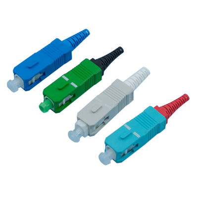 Τύπος Push Pull SC APC Σύνδεσμος ινών ινών οπτικής σύνδεσμοι Jumper εύκολο στο χειρισμό