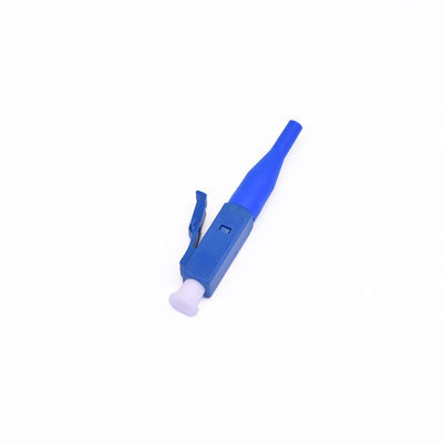Agua Blue Boot Color LC APC Fiber Optic Quick Connector σε 0,9 mm και 2,0 mm για υψηλή αντοχή