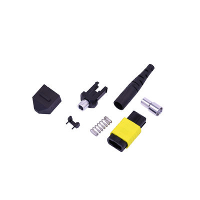 Καλή τιμή MPO/MTP 12/24 Core 3,0 mm Multimode Fiber Optic Connector Kits με χαμηλή απώλεια uL94v-0 σε απευθείας σύνδεση